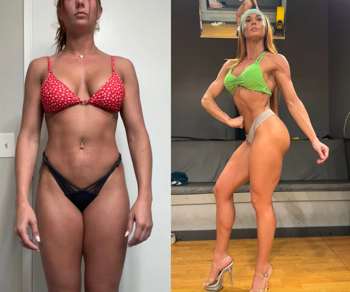 Female client transformations, before and after 2