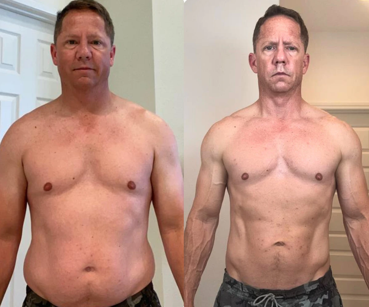 Client transformations, before and after 20
