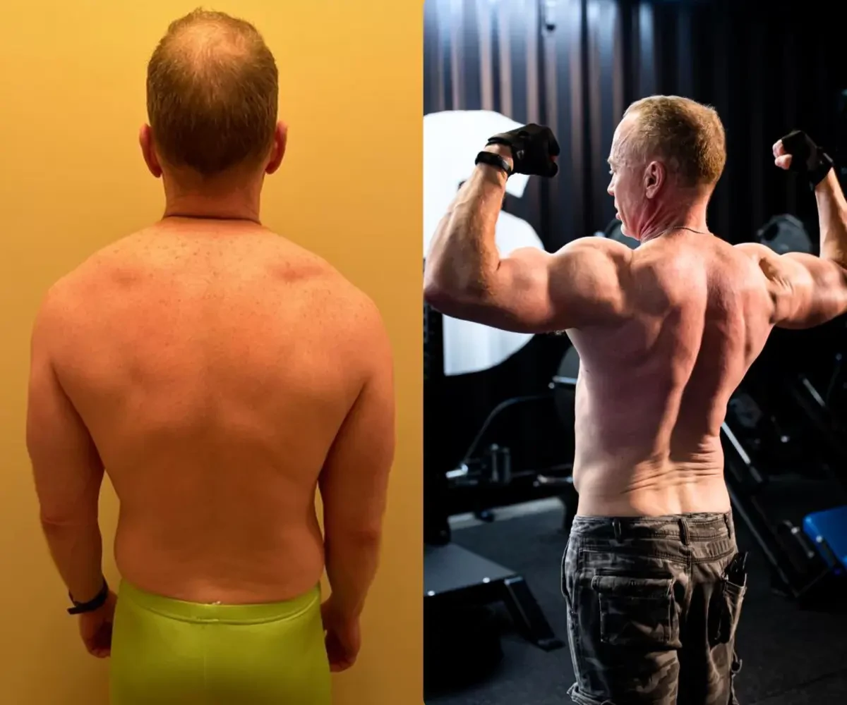 Client transformations, before and after 8