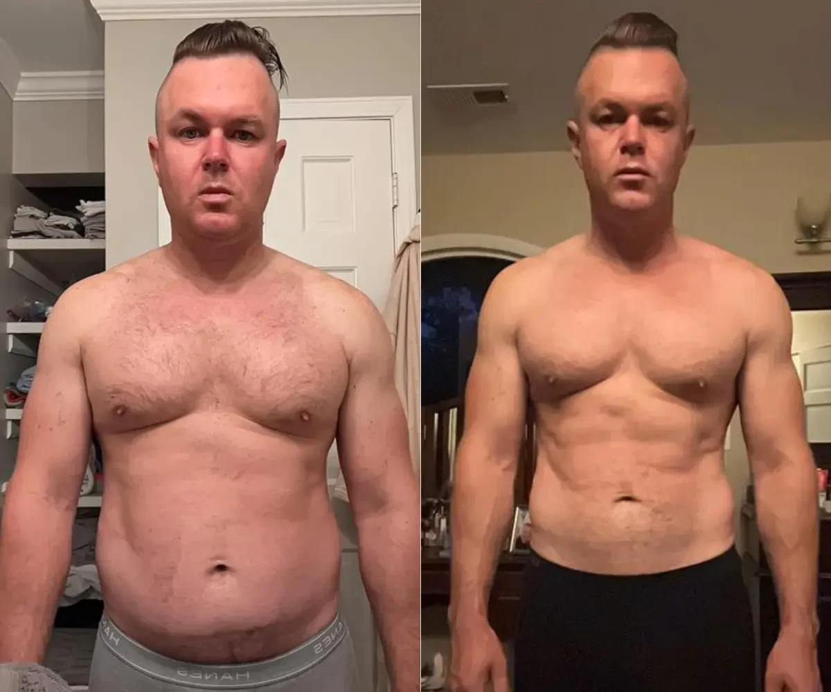 Client transformations, before and after 6
