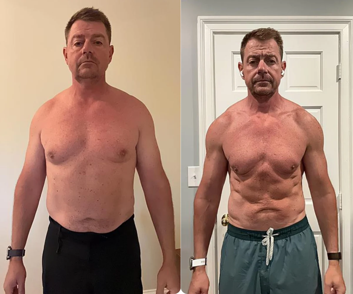 Client transformations, before and after 2