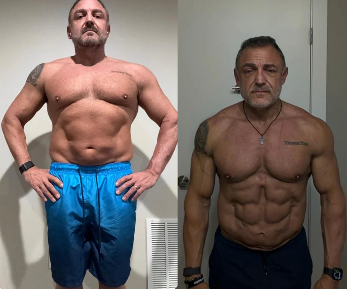 Client transformations, before and after 1