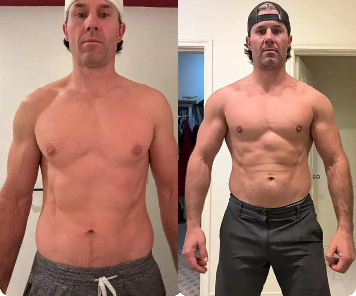 Client transformations, before and after 4