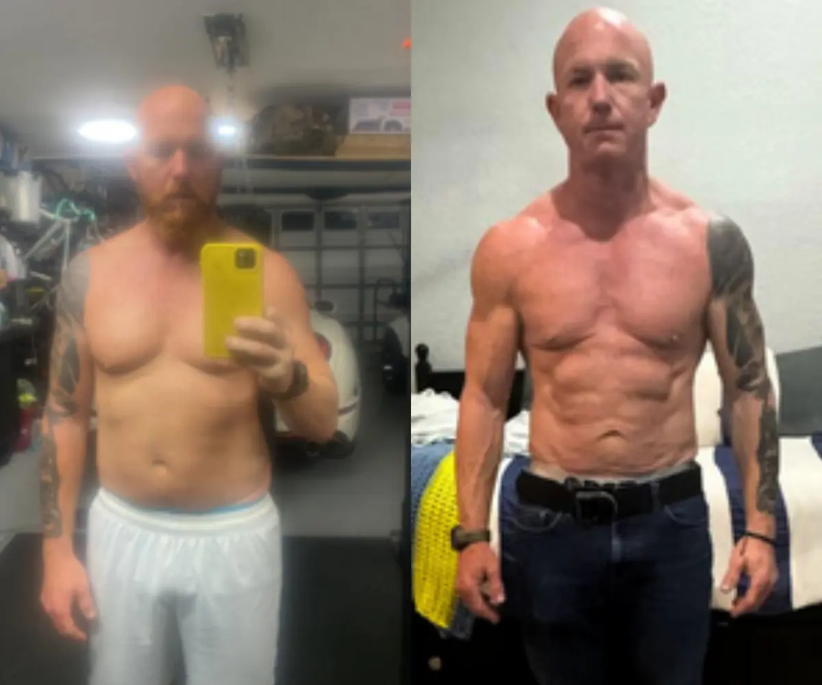Client transformations, before and after 12